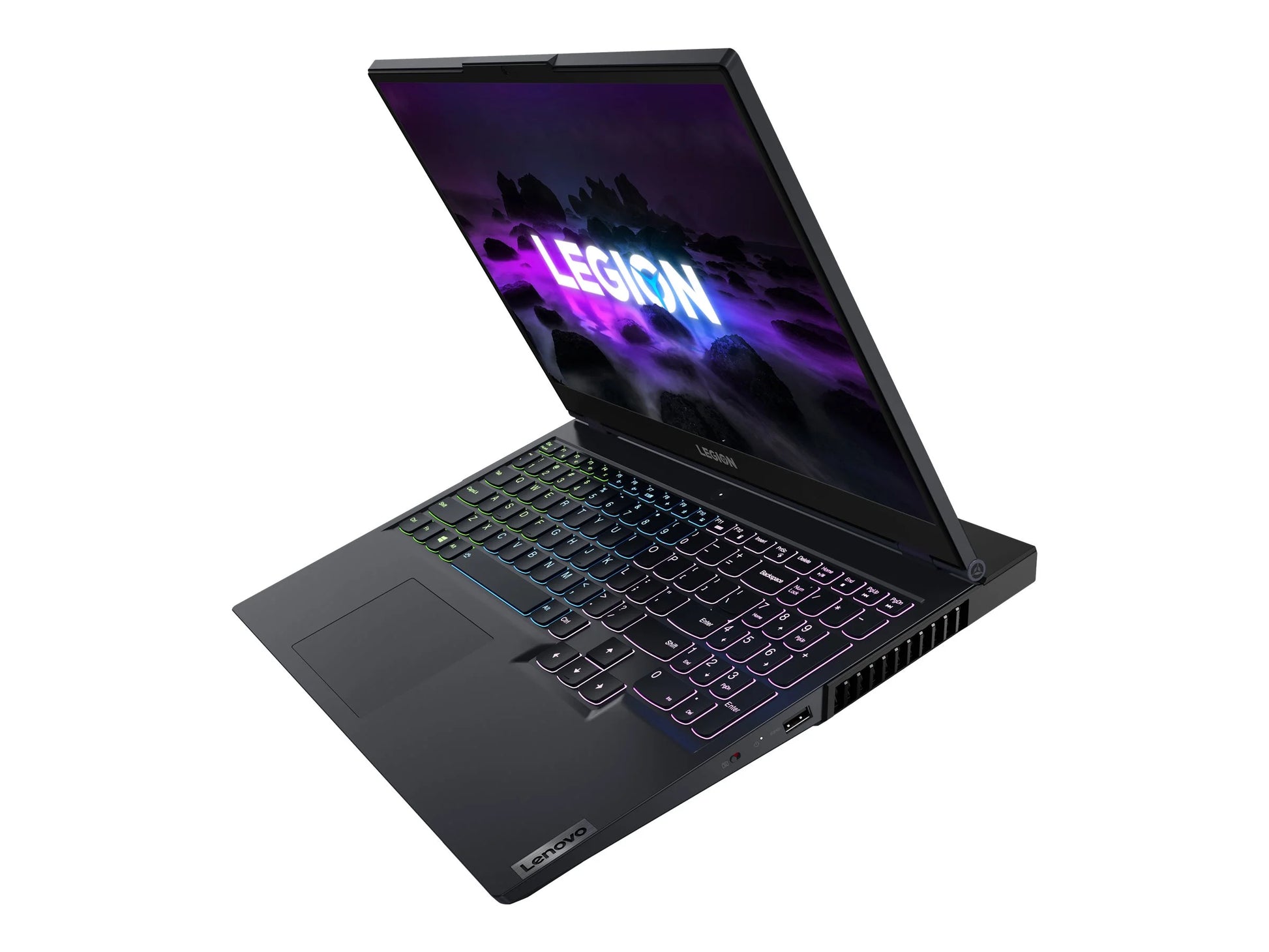 Legion 5 15ACH6 82JW - AMD Ryzen 7 - 5800H / up to 4.4 Ghz - Win 10 Home 64-Bit - GF RTX 3050 Ti - 16 GB RAM - 512 GB SSD Nvme - 15.6" IPS 1920 X 1080 (Full HD) @ 165 Hz - Gigabit Ethernet - Wi-Fi 6 - Phantom Blue, Shadow Black (Bottom) - Kbd: US - with 1 Year Legion Ultimate Support