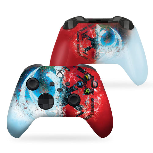 Original X-Box Modded Controller Special Edition Customized Compatible with X-Box One S/X-Box Series X/S & Windows 10 Made with Advanced Hydrodip Print Technology (Not Just a Skin)