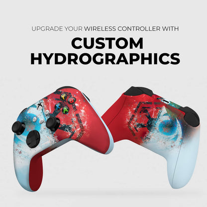 Original X-Box Modded Controller Special Edition Customized Compatible with X-Box One S/X-Box Series X/S & Windows 10 Made with Advanced Hydrodip Print Technology (Not Just a Skin)